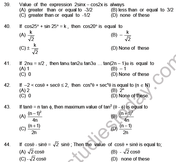 jee-mathematics-trigonometric-functions